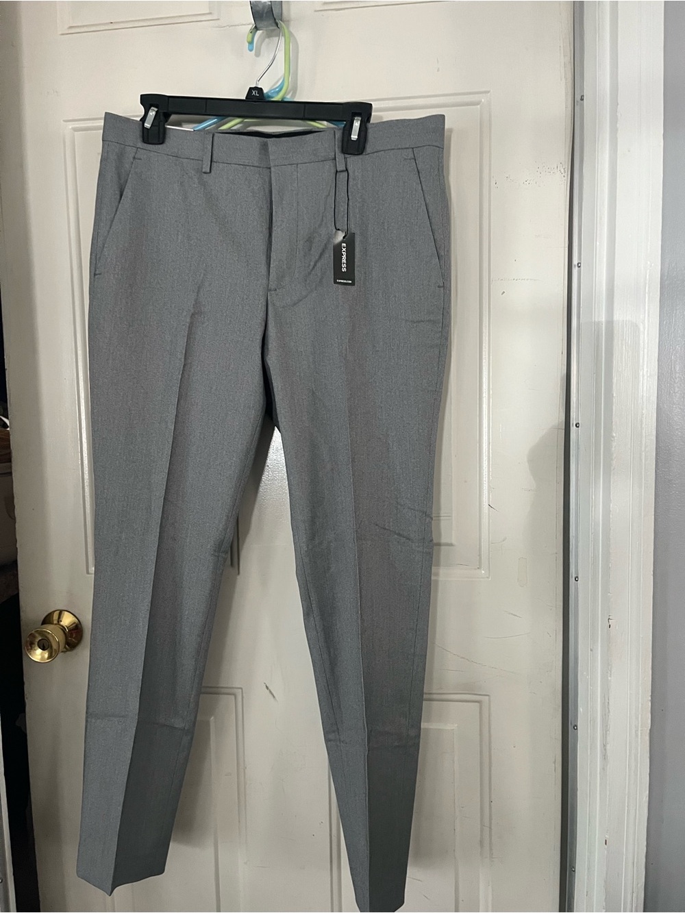 Express Men's Dress Pants - Light Gray